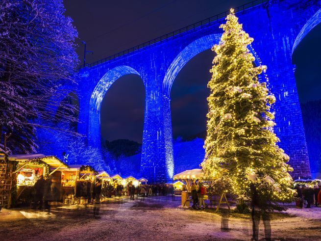 Ravennaschlucht Weihnachtsmarkt im Schwarzwald