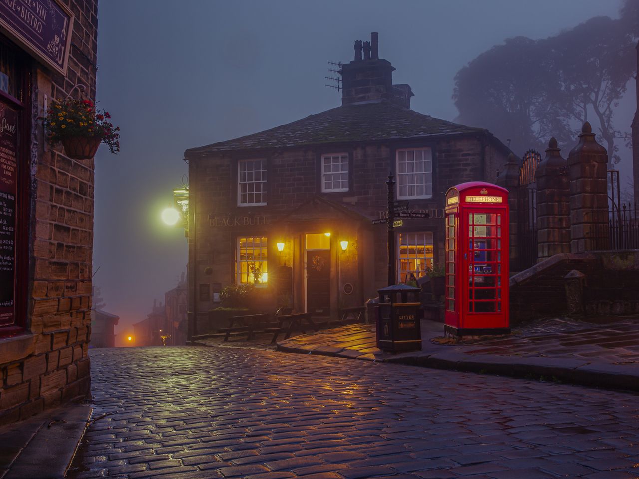 Haworth, Black Bull Inn Pub, Nordengland