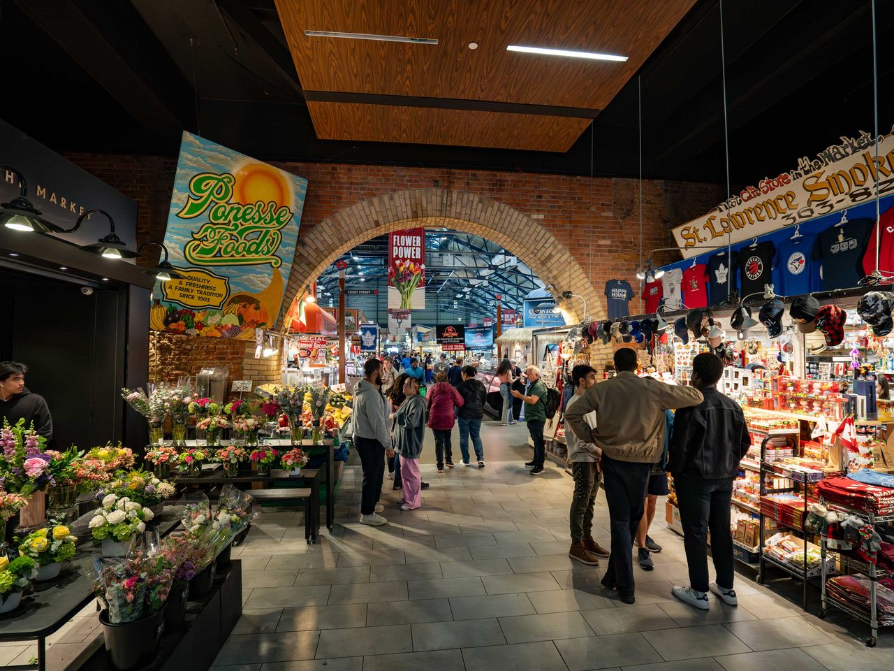 St. Lawrence Market in Toronto, Innenansicht