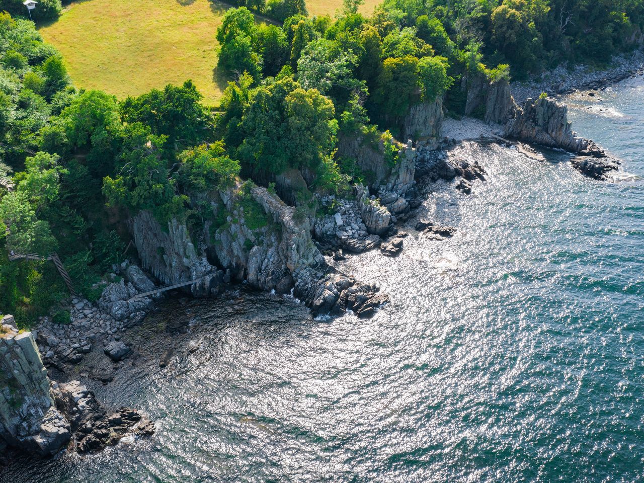 Helligdomsklipperne auf Bornholm