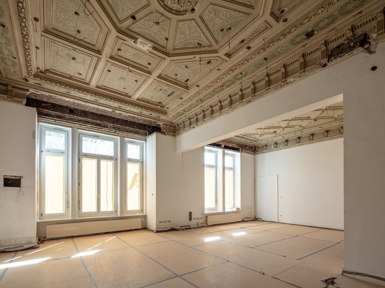 The Jefferson Hotel, Bauarbeiten