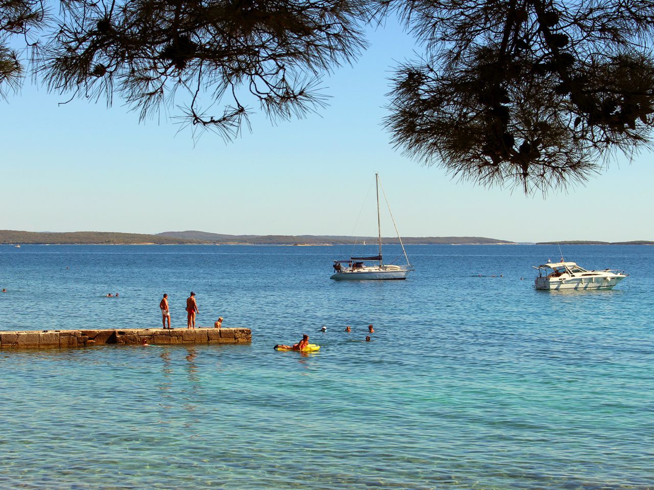 Škaraba bei Rovinji, Istrien in Kroatien
