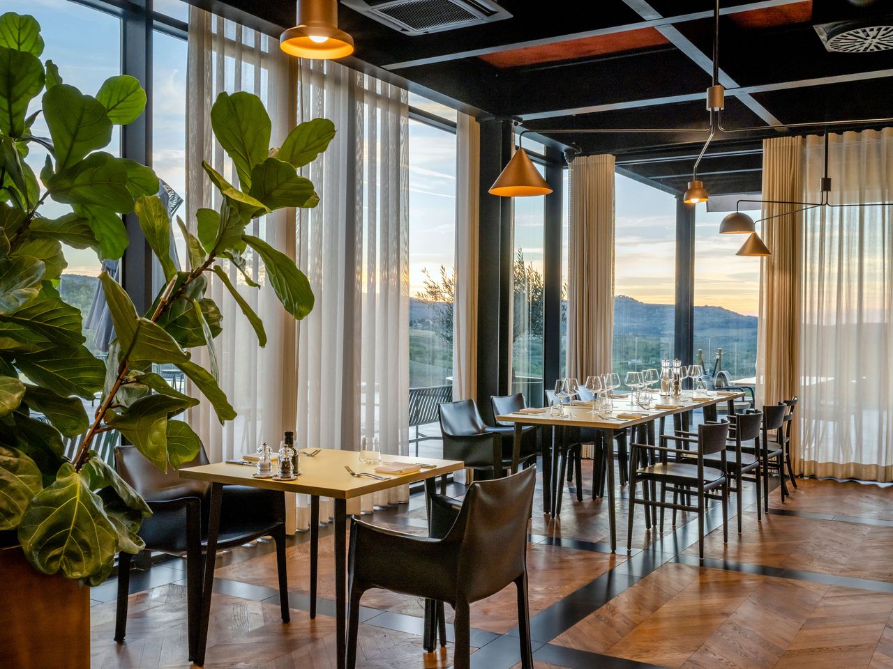 Restaurant im Designhotel Roxanich