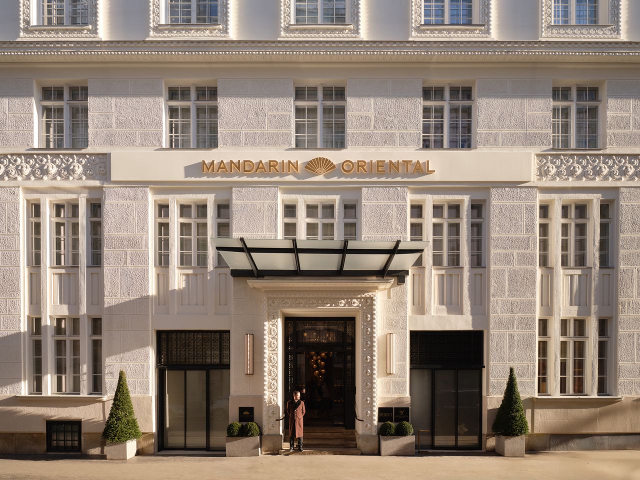 Außenaufnahme Mandarin Oriental Wien