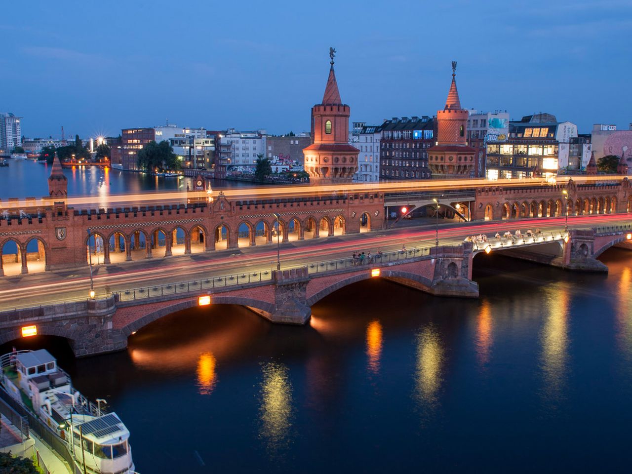 Oberbaumbrücke in Berlin