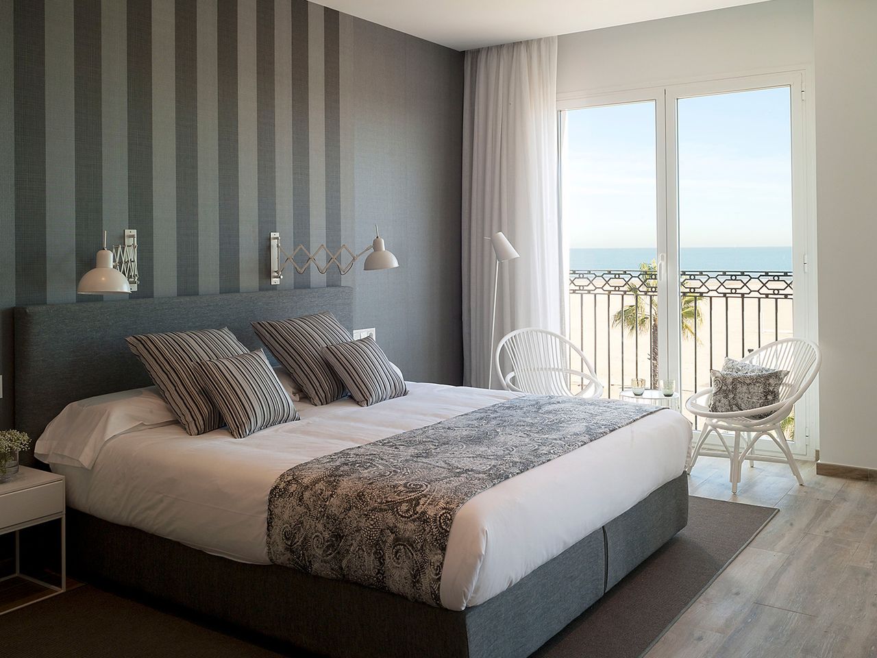 Balandret Hotel Valencia, Schlafzimmer