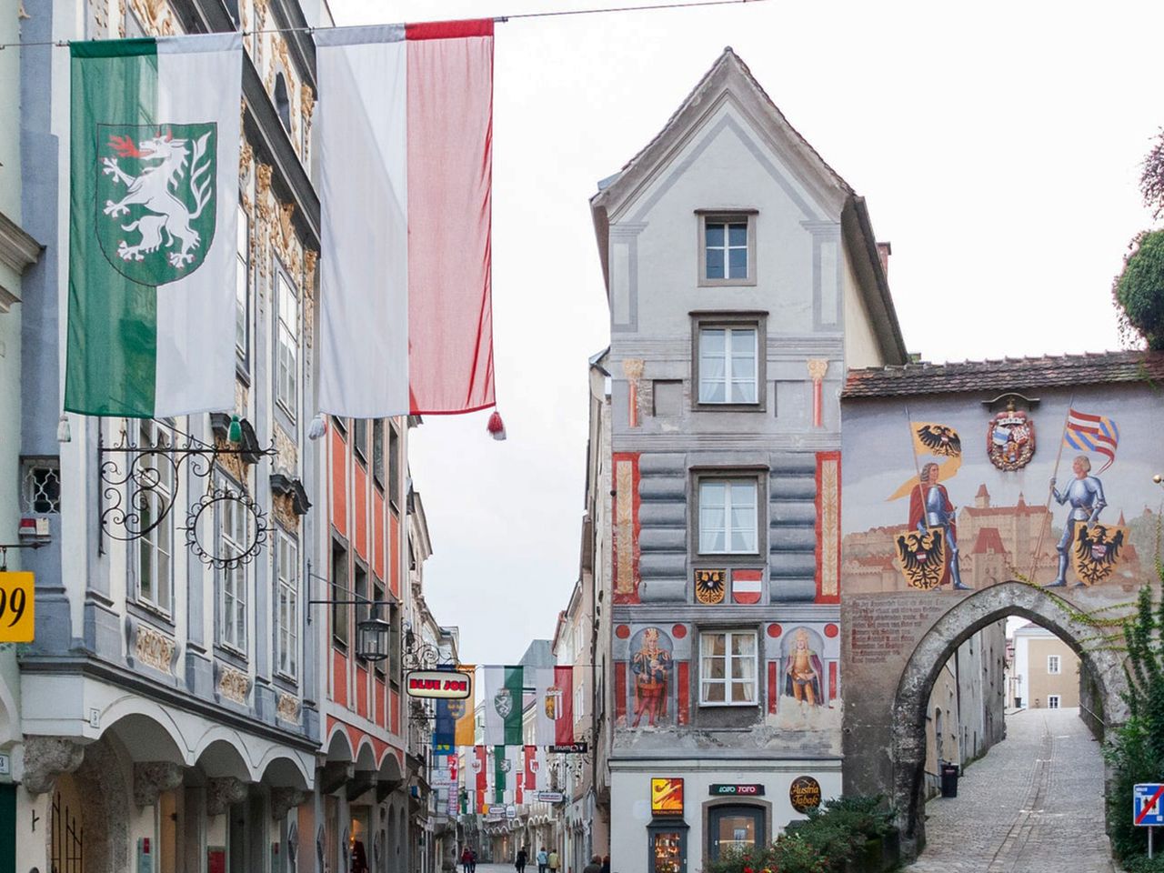 Die Altstadtgassen von Steyr