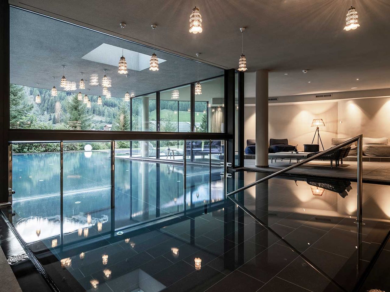 Innenbereich des Hotels SILENA in Südtirol