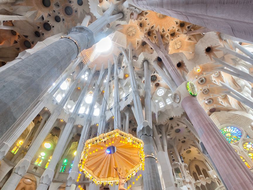 Sagrada Família Kirchenschiff