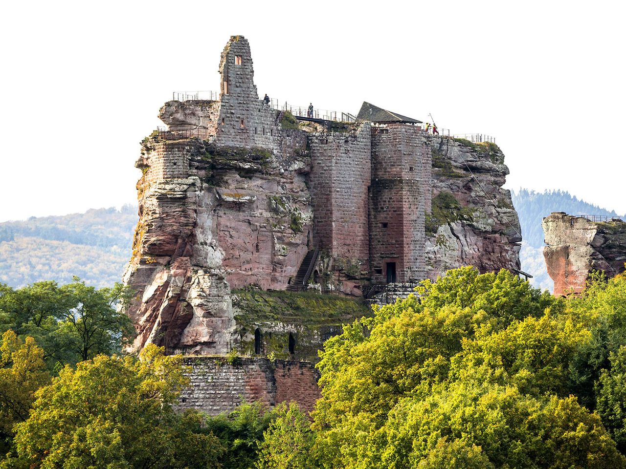 Burg Fleckenstein im Elsass