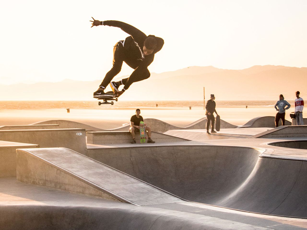 CEWE Leserfoto, Skaten am Santa Monica Beach