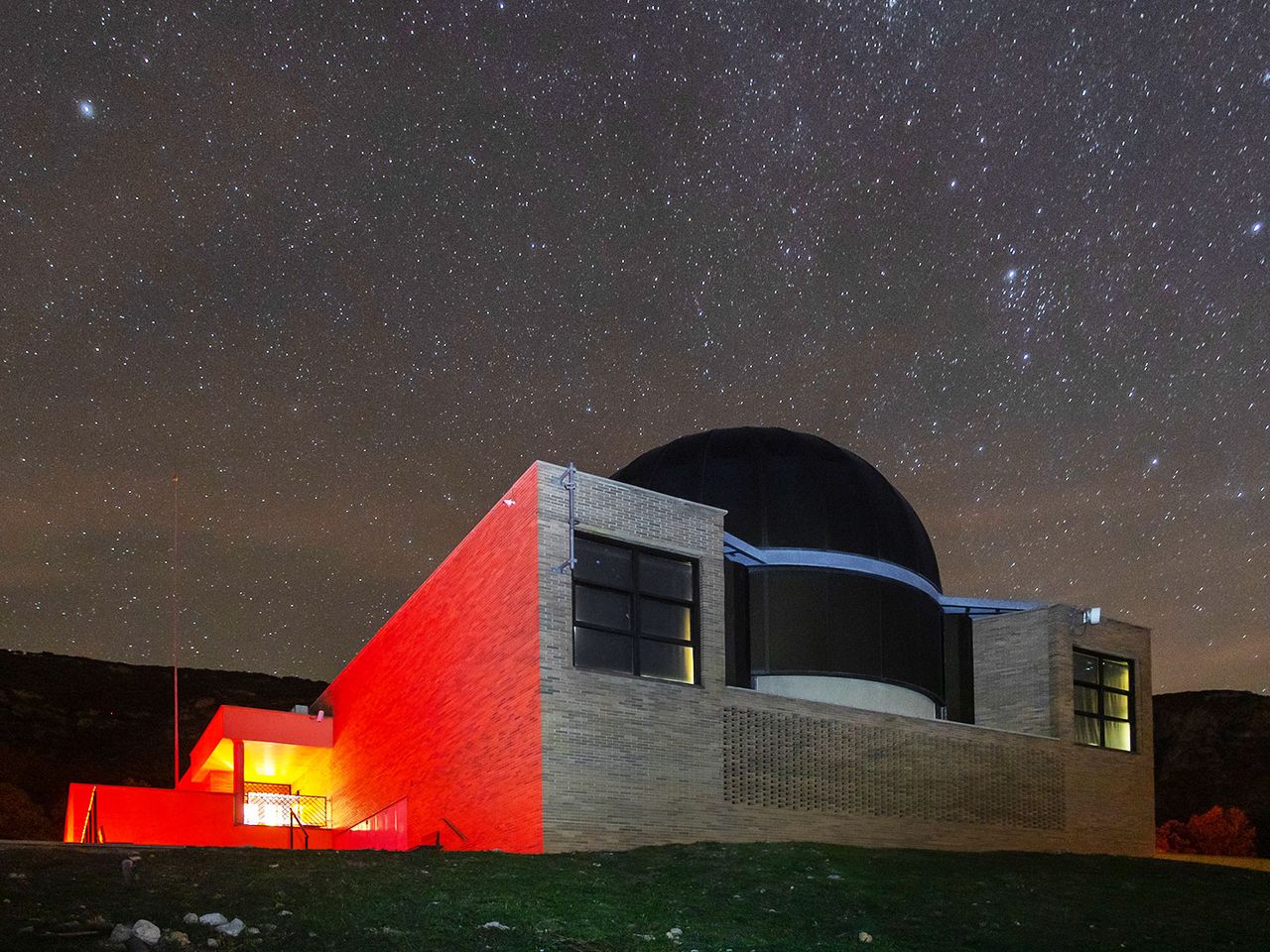Der Sternenhimmel über dem Parc Astronòmic Montsec
