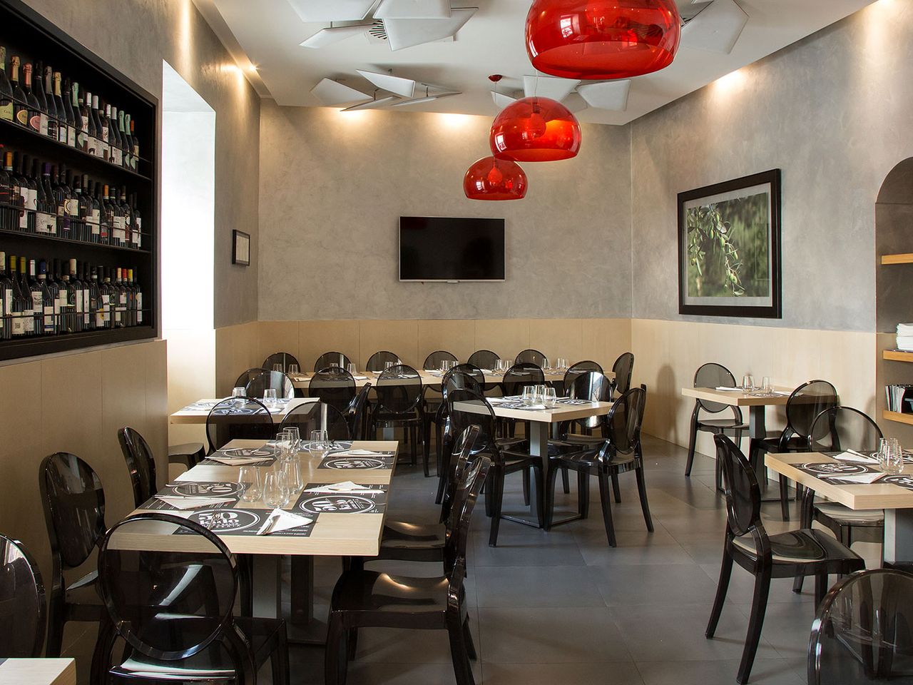 Pizzeria 50 Kalò in Neapel, Innenansicht