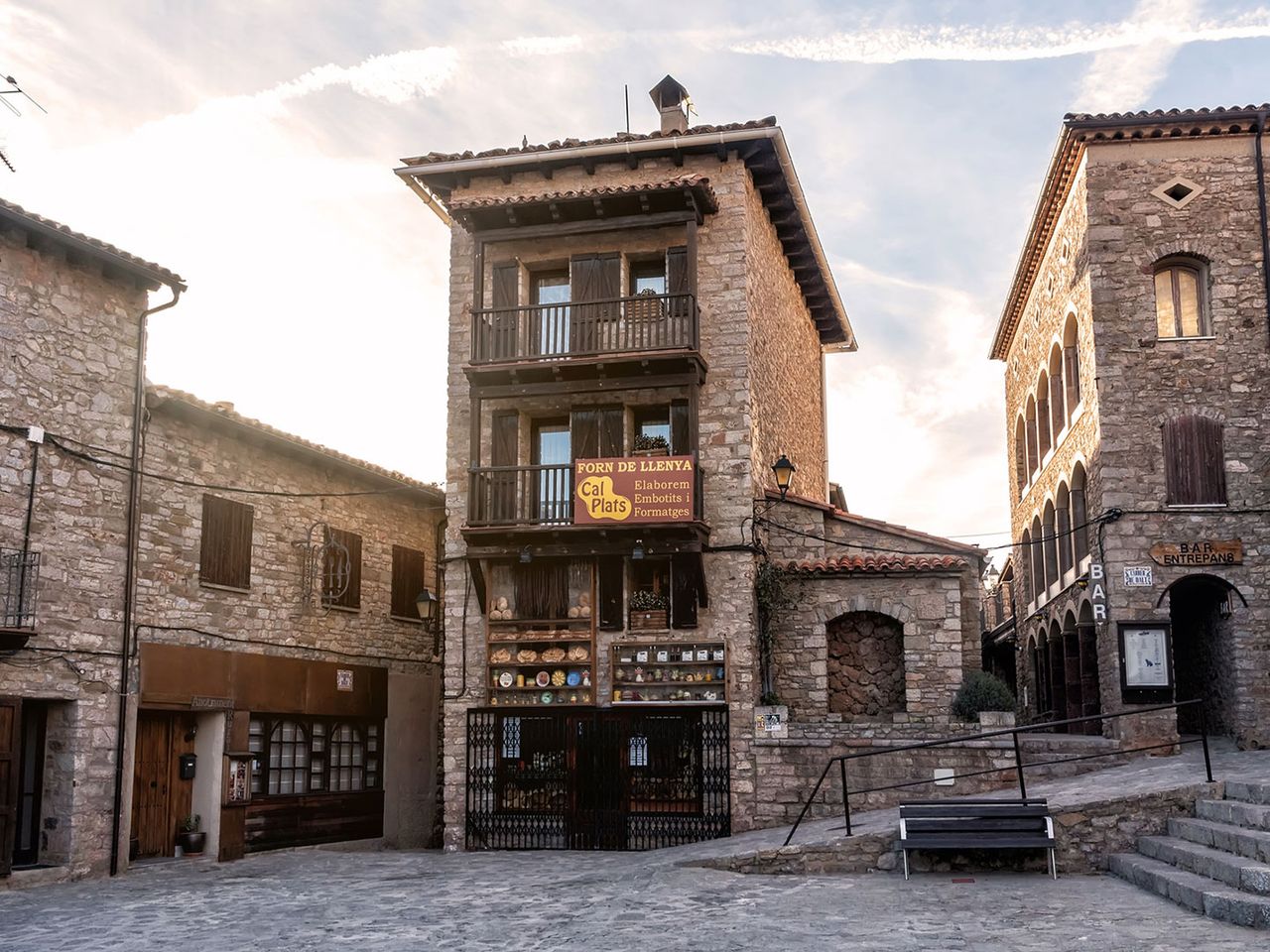 Platz in Castellar de n'Hug