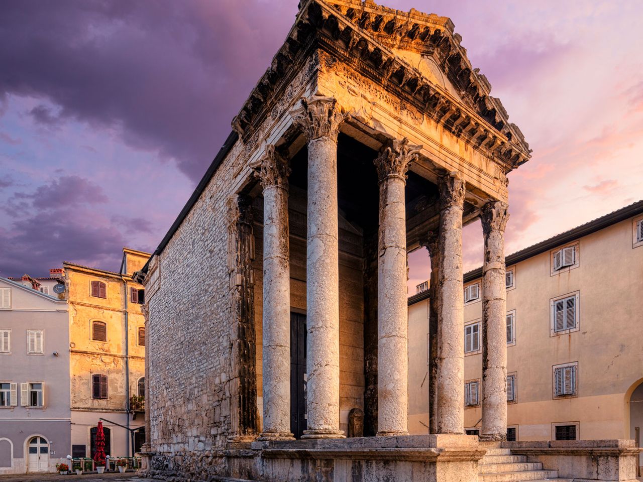Augustus-Tempel in Pula