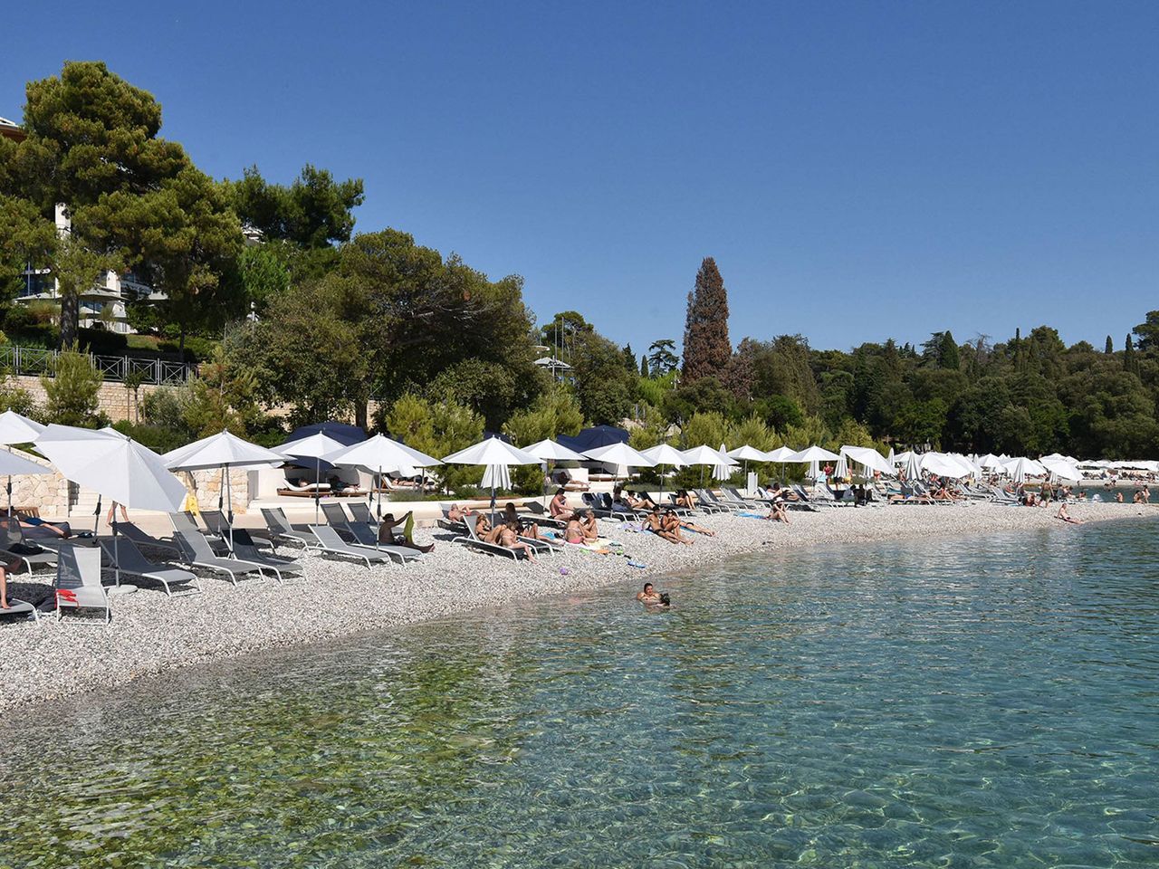 Mulini Beach bei Rovinj
