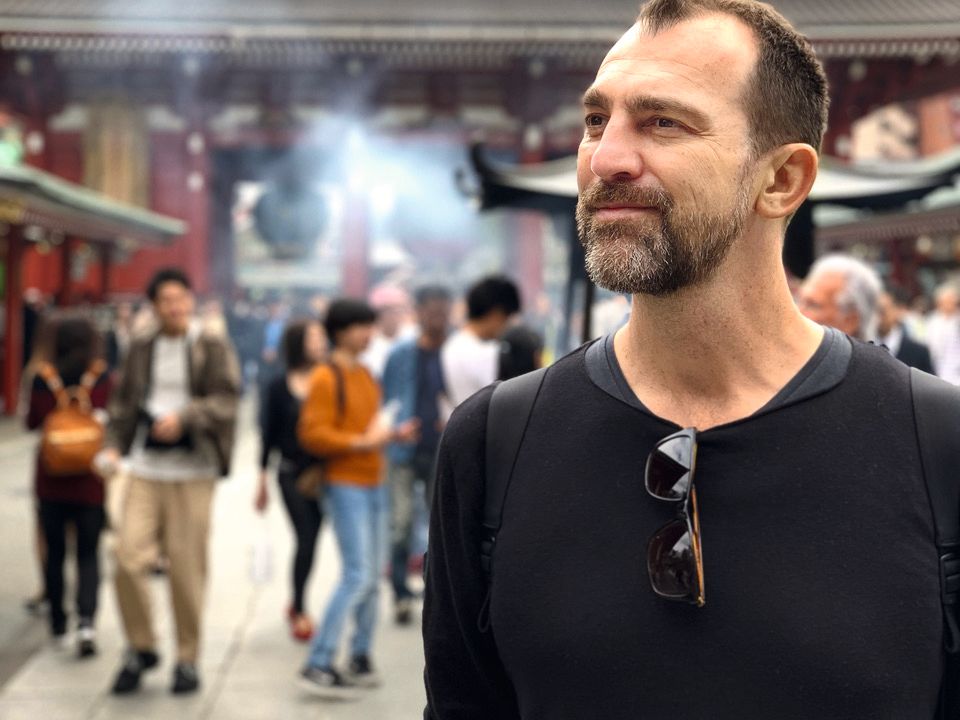 Podcaster Michael Dietz auf Reisen
