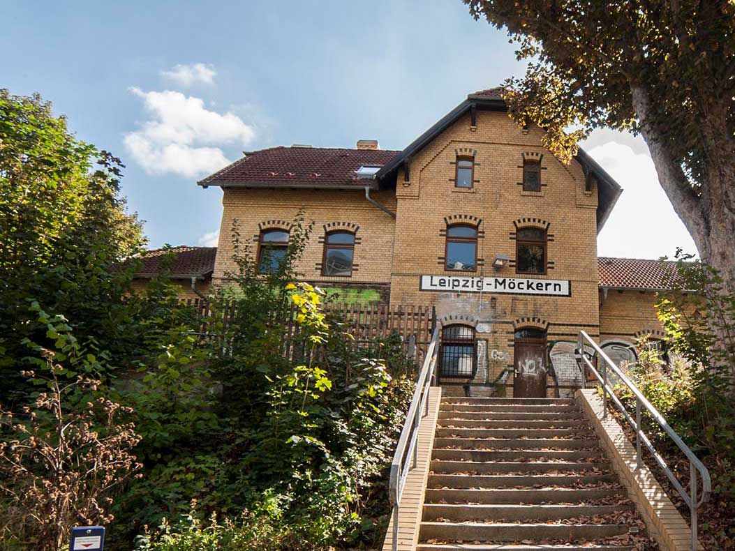 Alte Bahnstation, Leipzig-Möckern