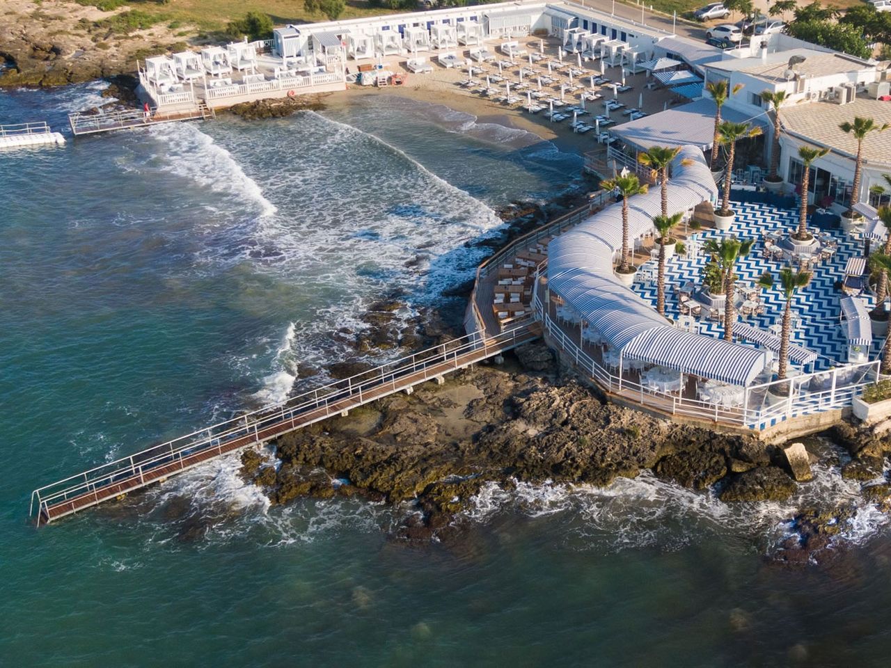 Coccaro Beach Club von oben