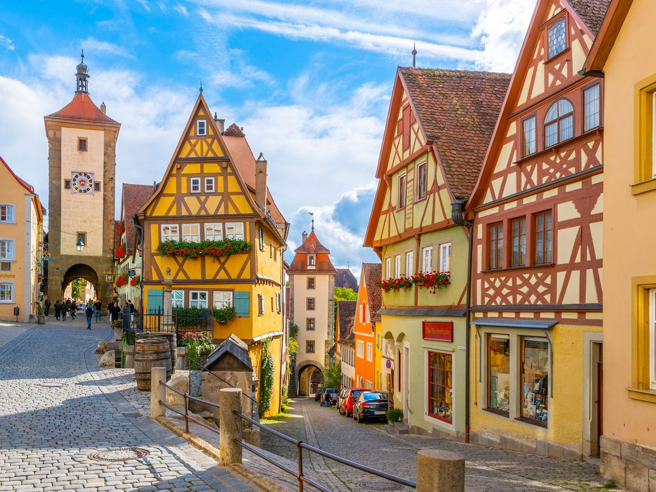 Plönlein in Rothenburg ob der Tauber