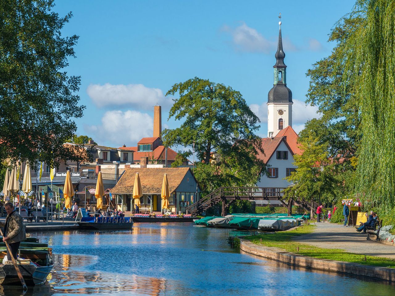 Lübbenau und Spreewald-Kanal