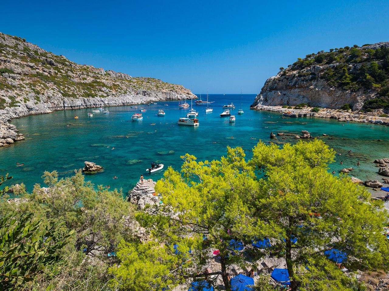Anthony Quinn Bay in Faliraki auf Rhodos