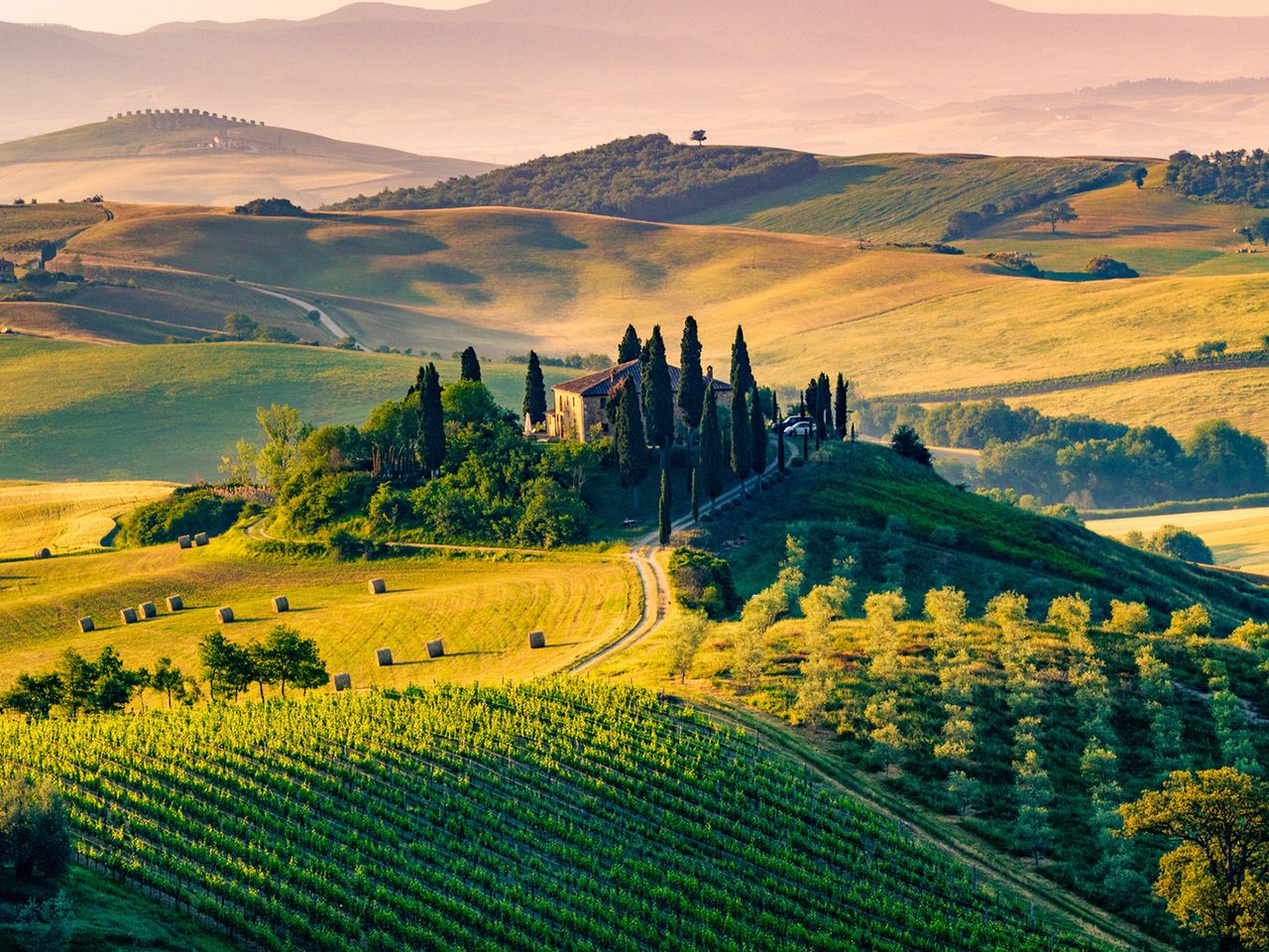 Val d'Orcia, Toskana