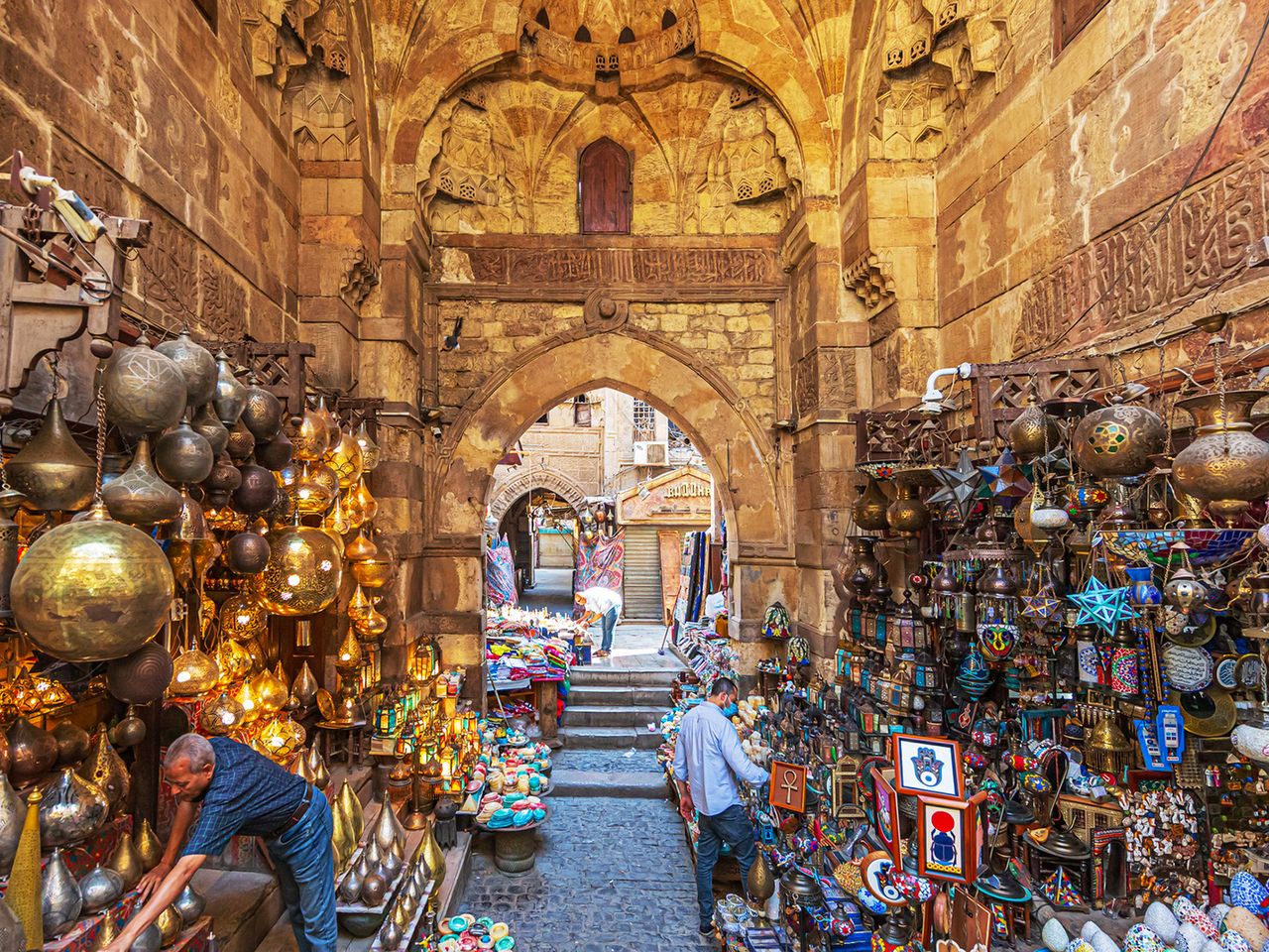 Khan El Khalili, Kairo, Ägypten