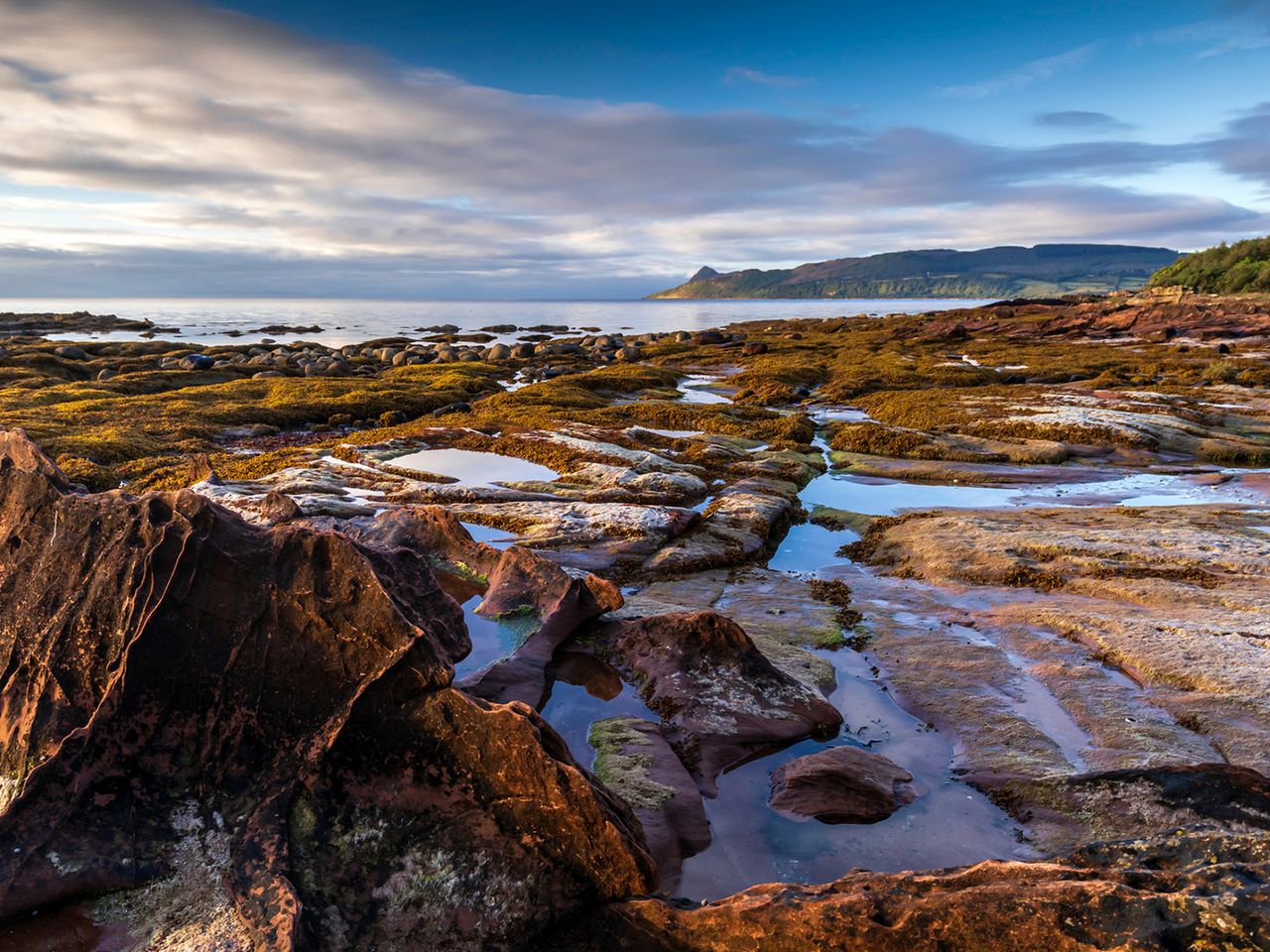 Pirate's Cove auf der Insel Arran, Schottland