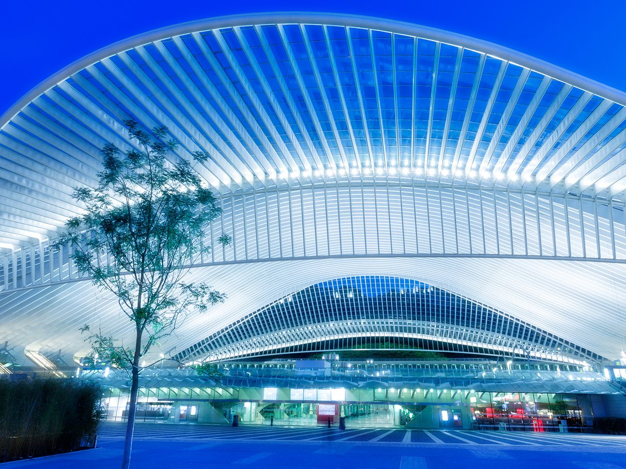 Bahnhof Liege, Lüttich-Guillemins, Belgien