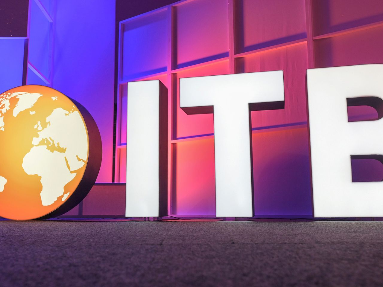 ITB Berlin Logo, Messegelände
