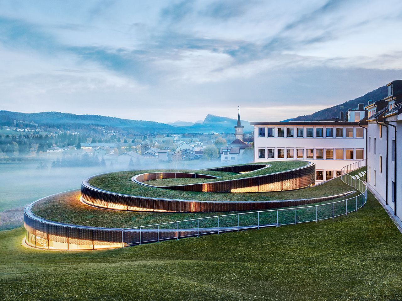 Musée Atelier le Brassus von außen 