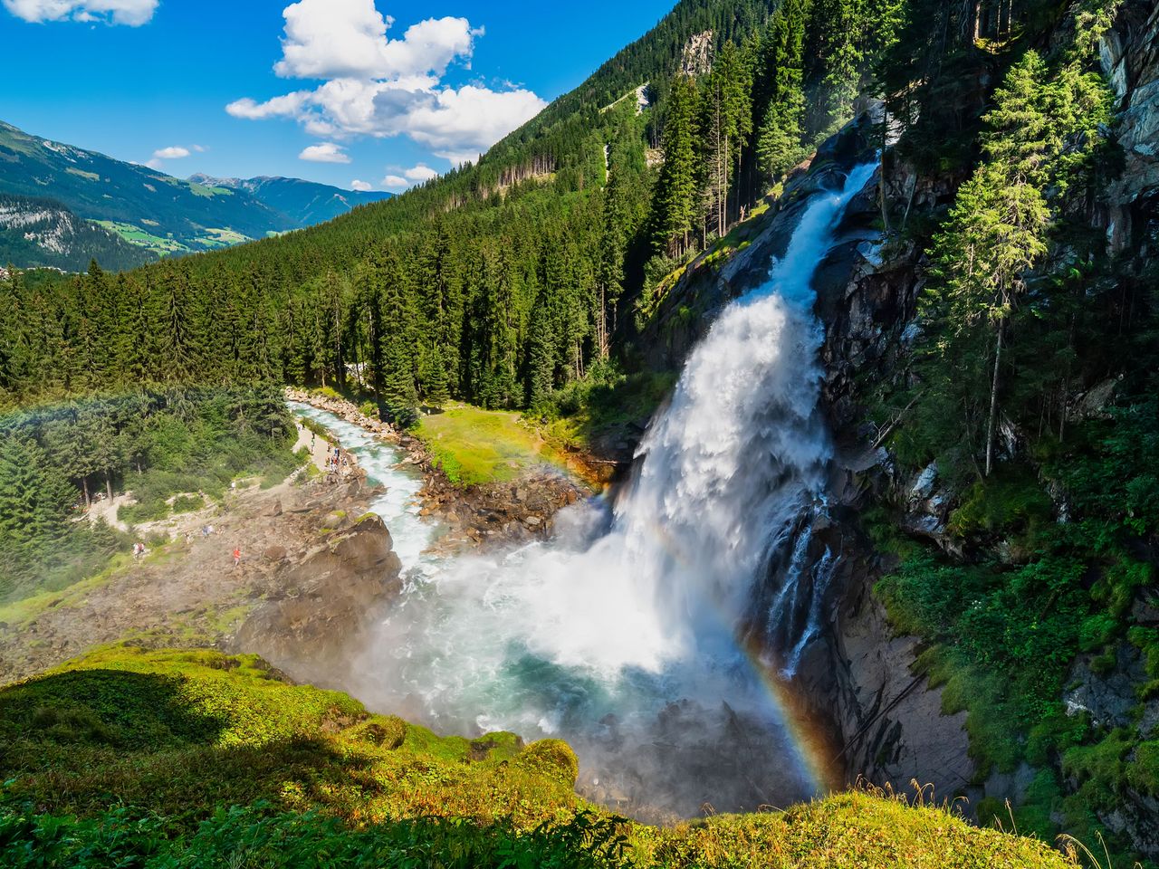 Krimmler Wasserfälle, Österreich