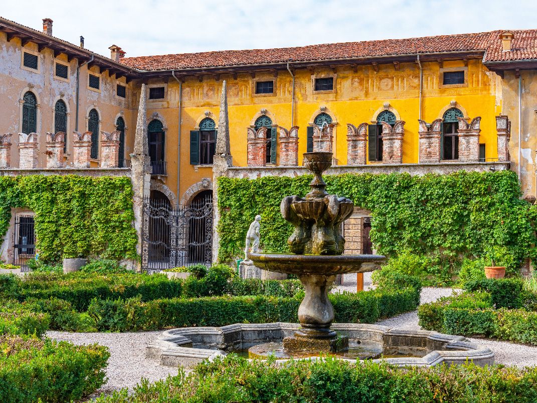 Giardino Giusti in Verona, Italien