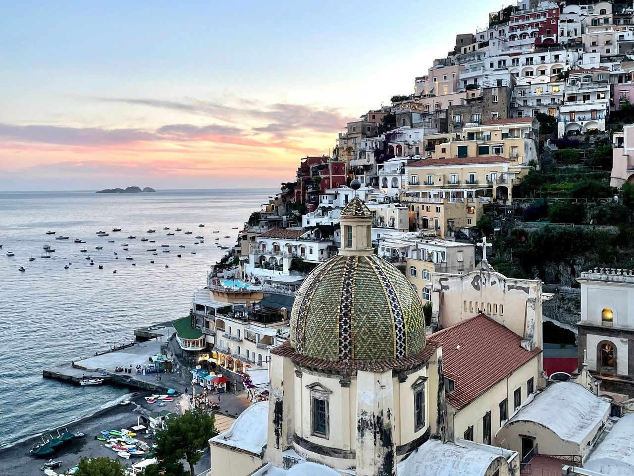 Positano an der Amalfiküste