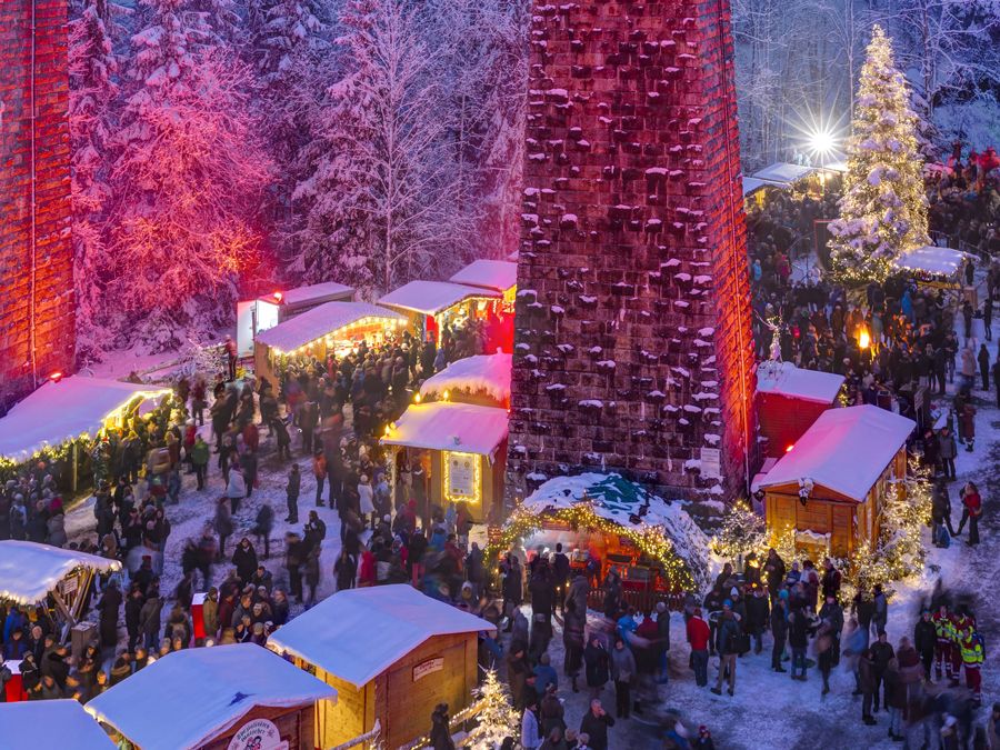 Weihnachtsmarkt Ravennaschlucht im Hochschwarzwald