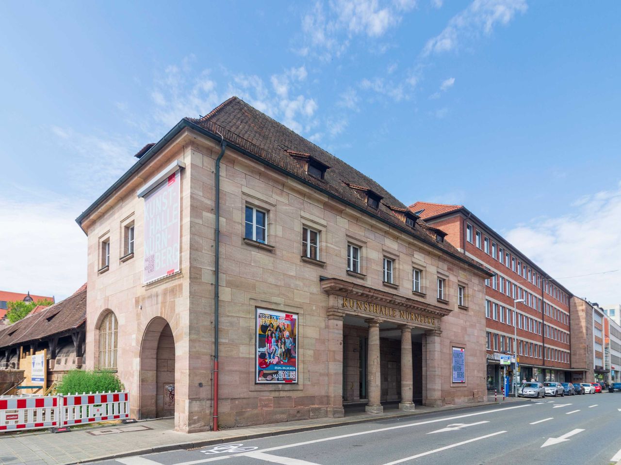Außenansicht Nürnberger Kunsthalle