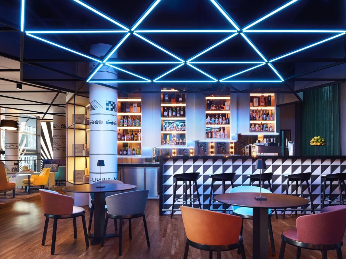 Neon Light Bar_Avani Frankfurt City Hotel &copy; Avani Hotels & Resorts