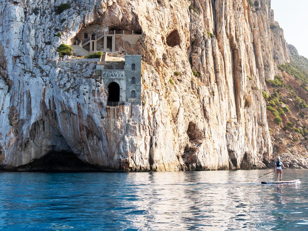 Porto Flavia, Sardinien