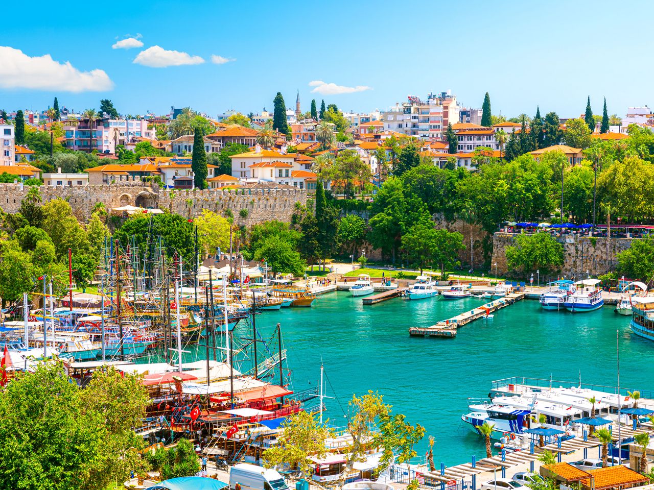 Hafen von Antalya, Türkei