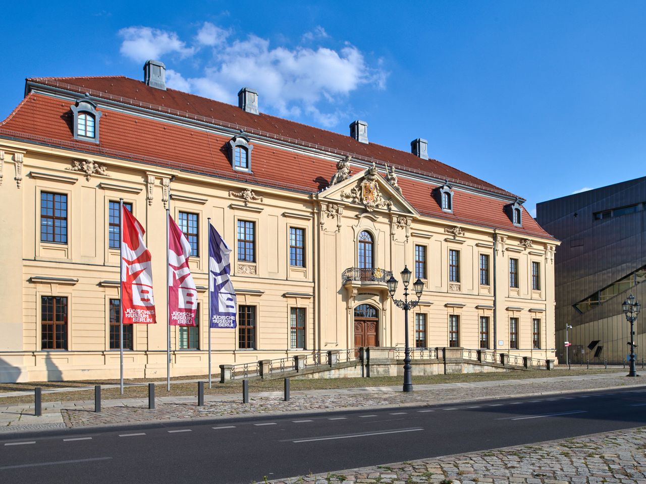Au&szlig;enansicht J&uuml;disches Museum in Berlin