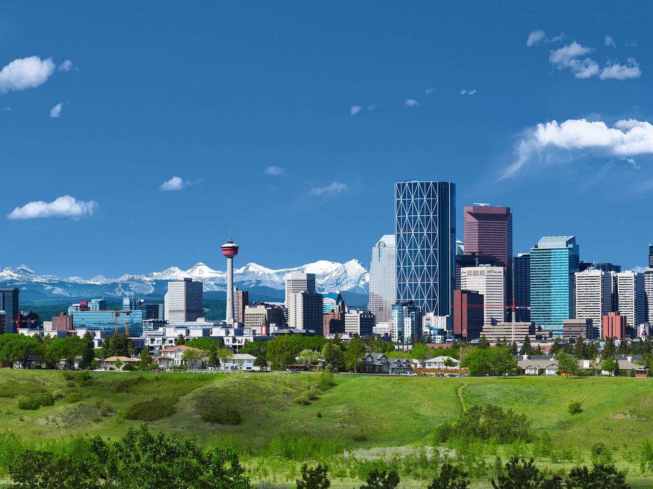 Skyline von Calgary