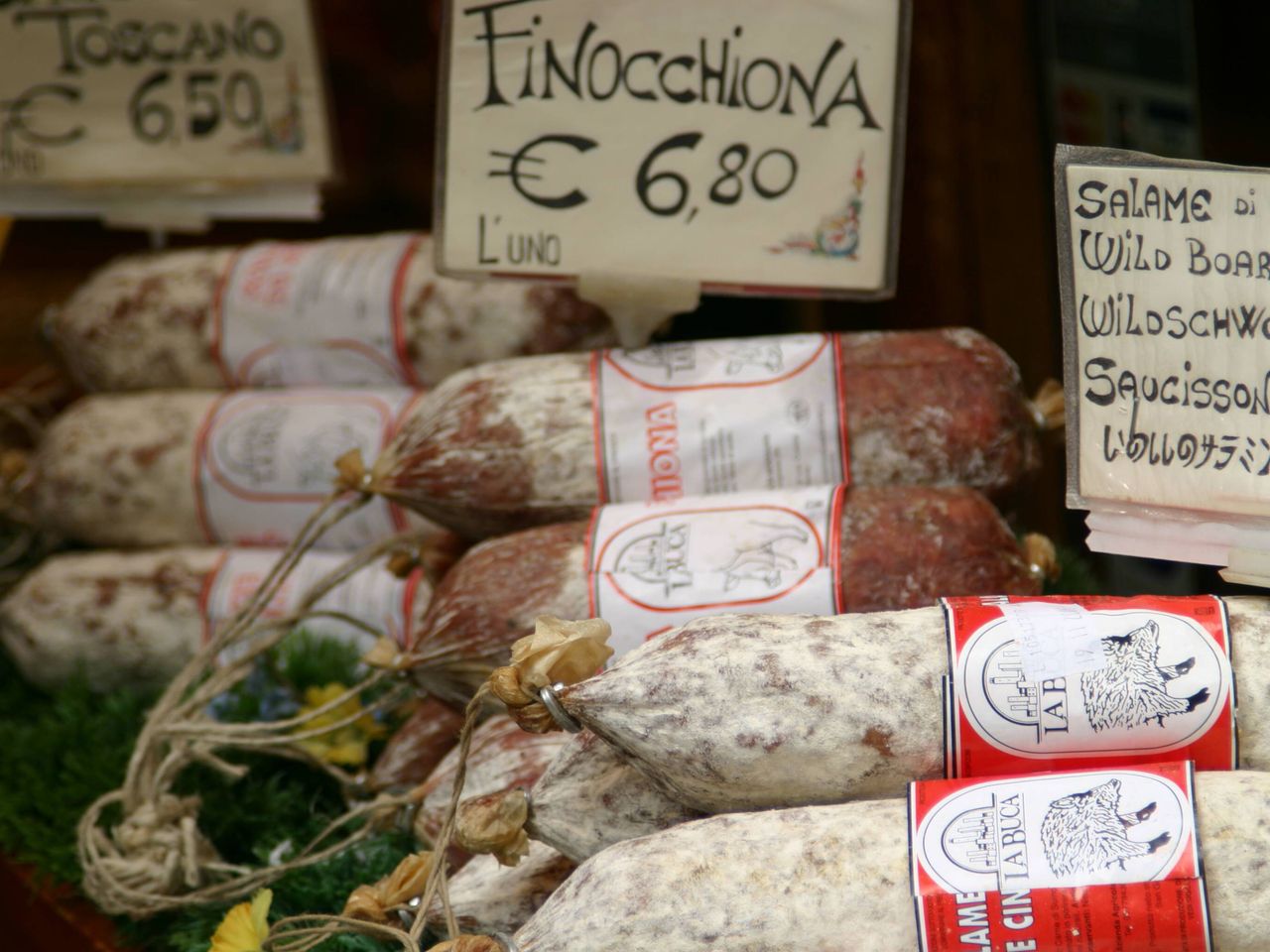 Fenchelsalami Finocchiona