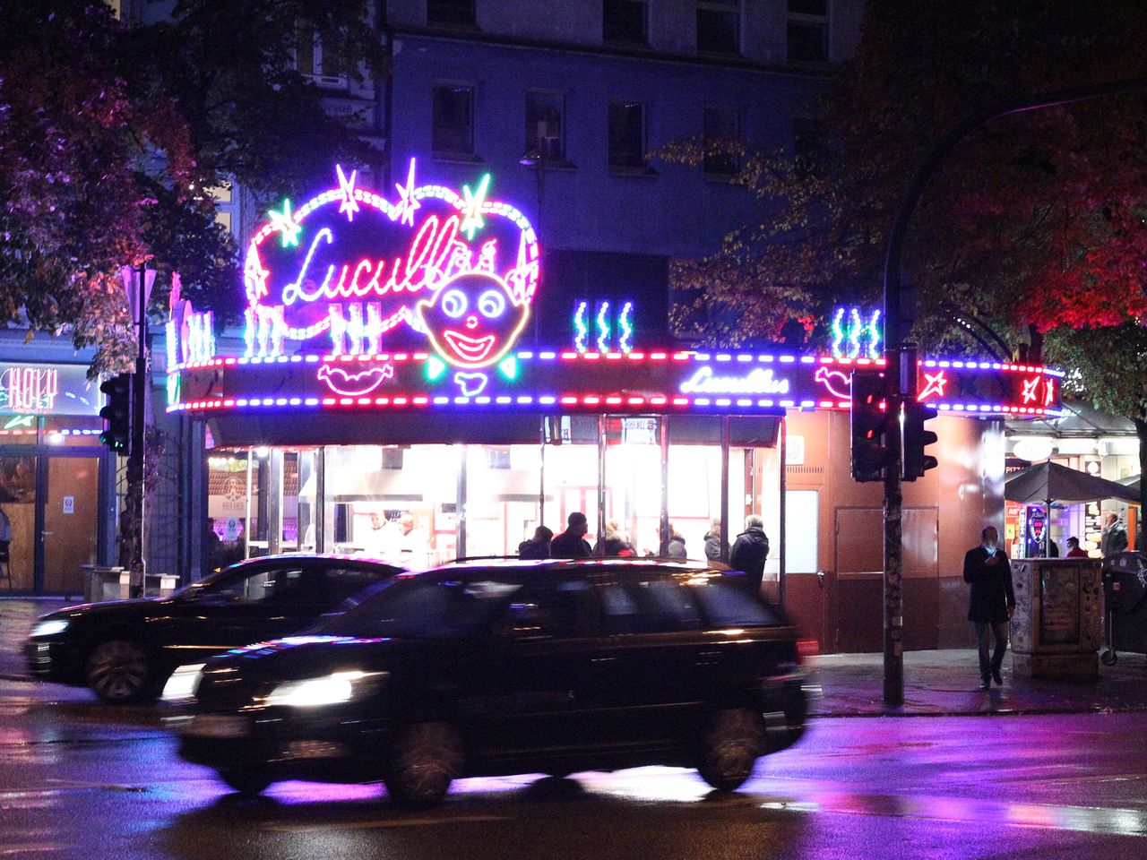 Lucullus Imbiss auf der Reeperbahn, St. Pauli