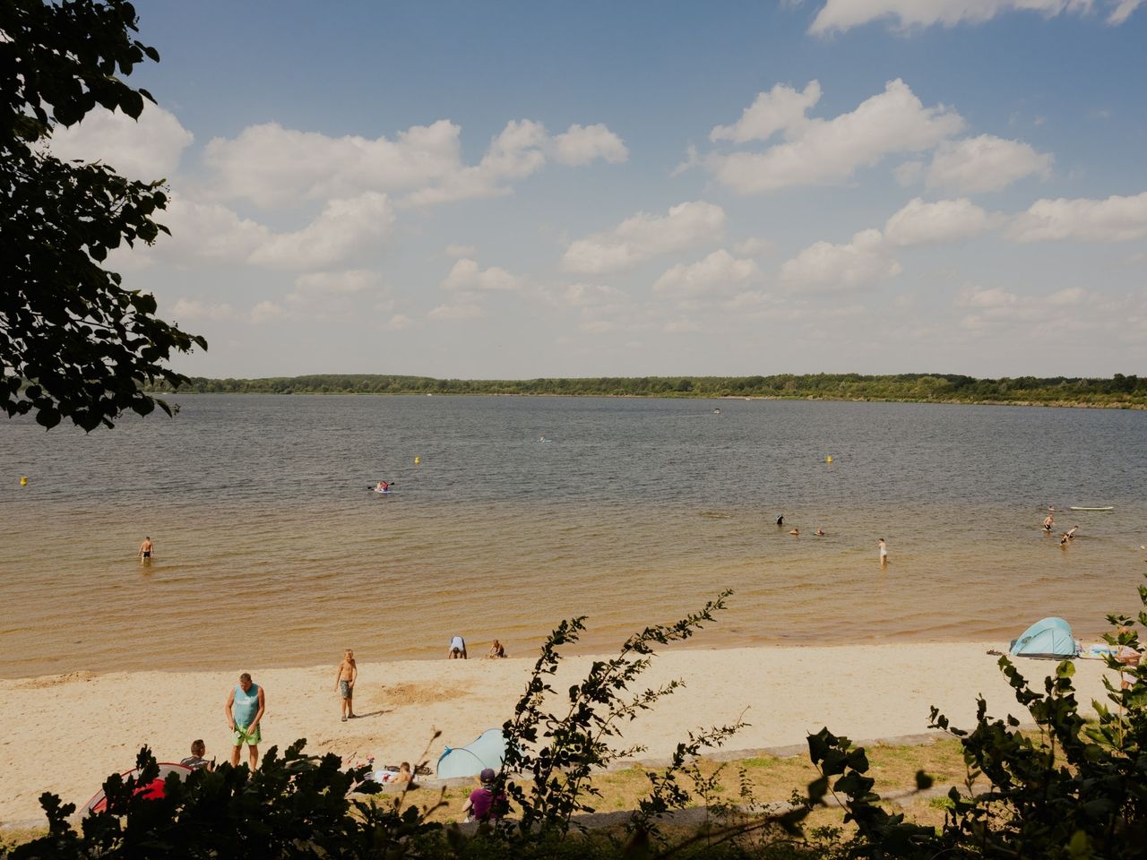 Senftenberger See in Brandenburg