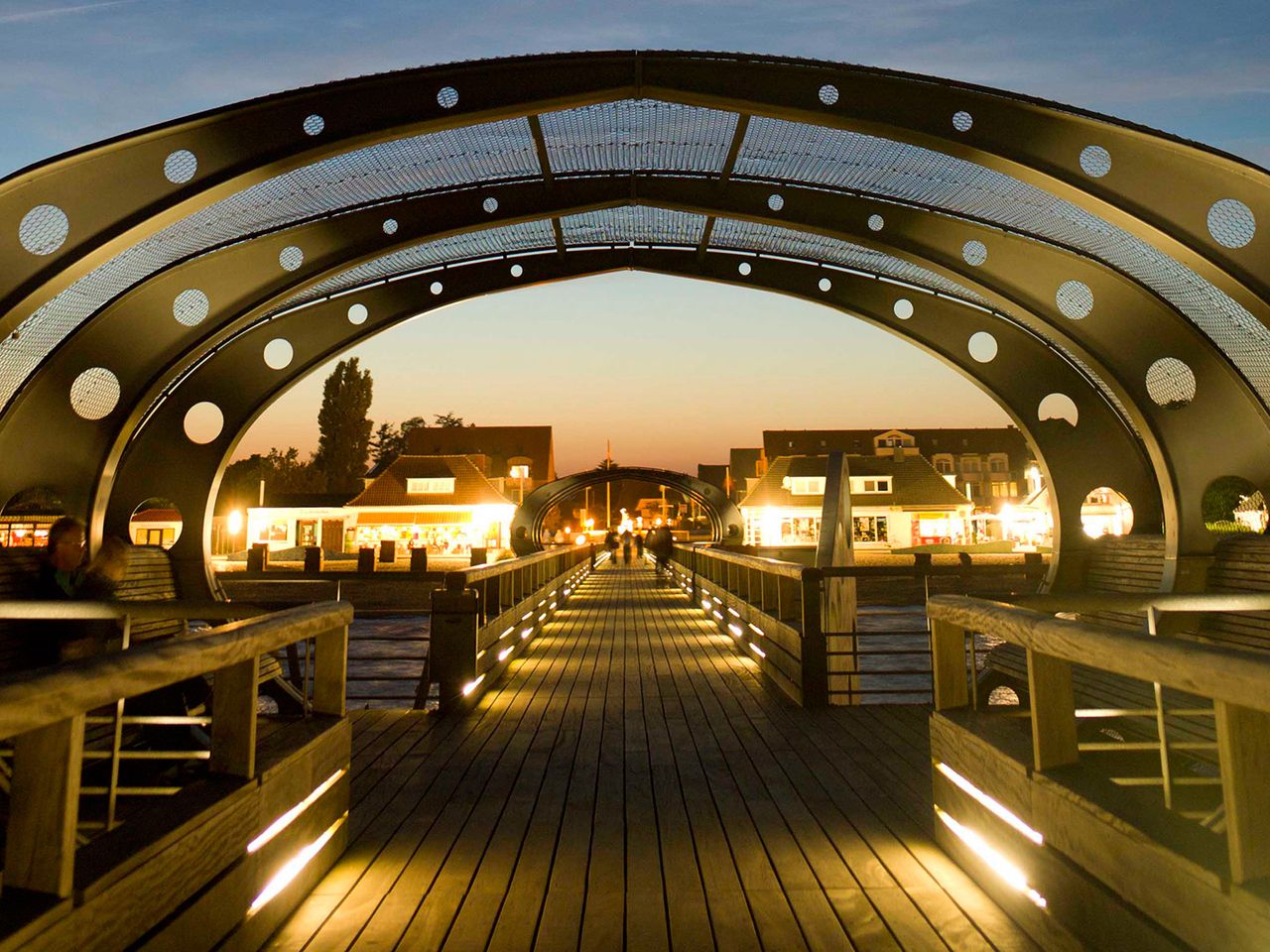 Seebrücke in Kellenhusen an der Ostsee