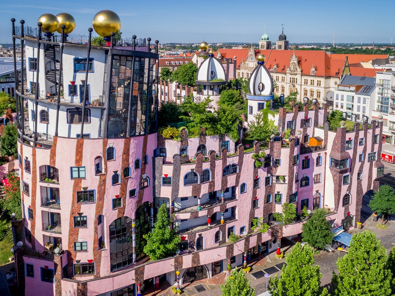 Hundertwasserhaus Grüne Zitadelle Magdeburg