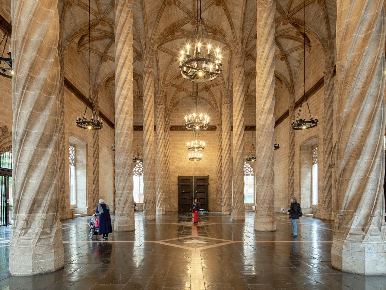 Die Lonja de la Seda, Seidenbörse von Valencia