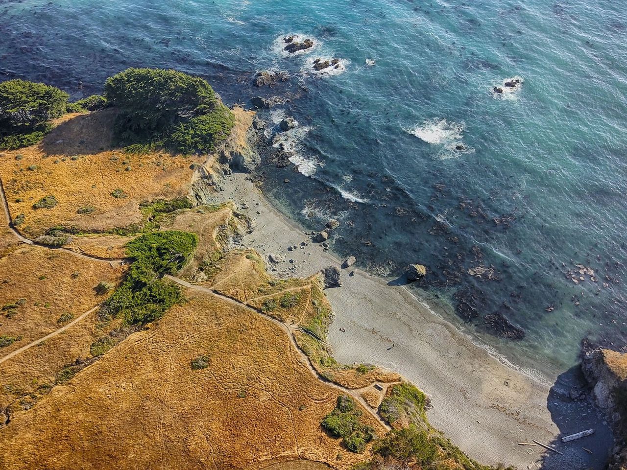 Der Strand von Sea Ranch in Kalifornien