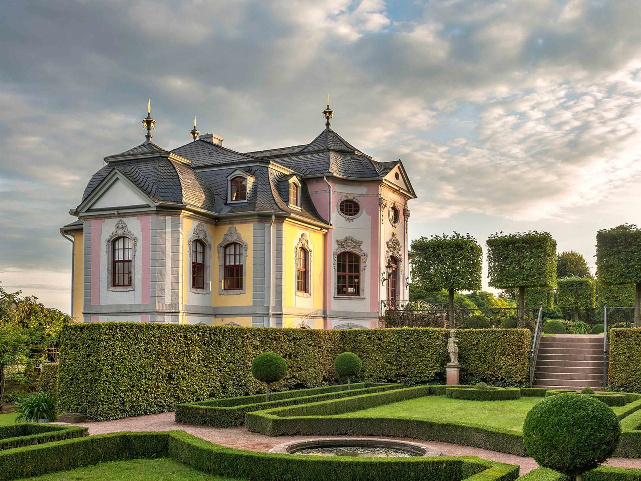 Dornburger Schloss in Thueringen